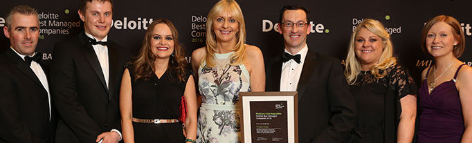 Deloitte best managed company award